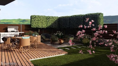 Randare 3D zona relaxare